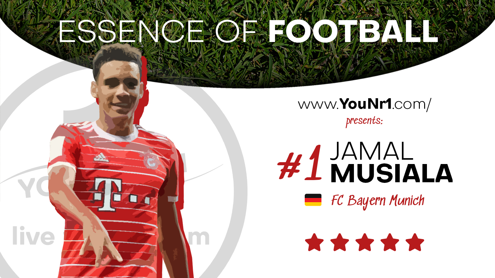 Jamal Musiala · original YouNr1 artwork