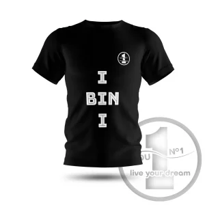 T-shirt „I BIN I” black