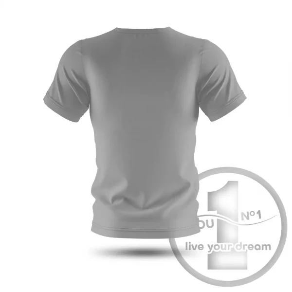 T-shirt „I BIN I” gray - Image 2