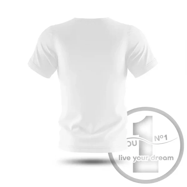 T-shirt „No excuses” white - Image 2