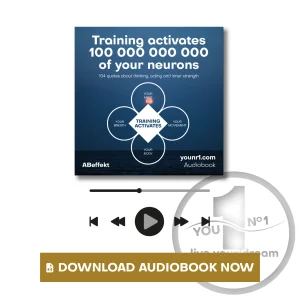 Audiobook "Training activates 100 000 000 000 of your neurons"