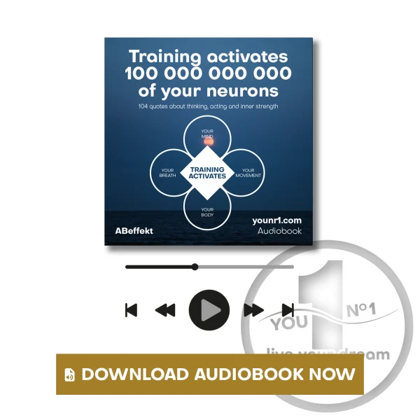 Audiobook "Training activates 100 000 000 000 of your neurons"