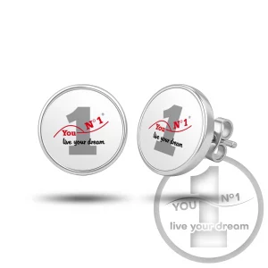 Earrings (pair, surgical steel, minimalist) - version 1