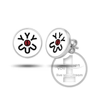 Earrings (pair, surgical steel, minimalist) - version 4