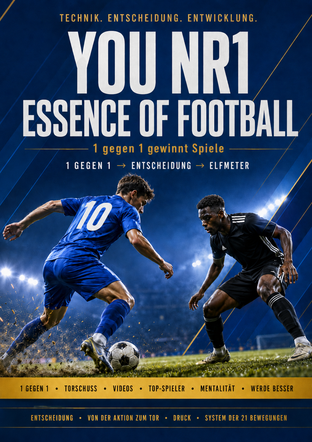 YouNr1 Essence of Football — concept cover